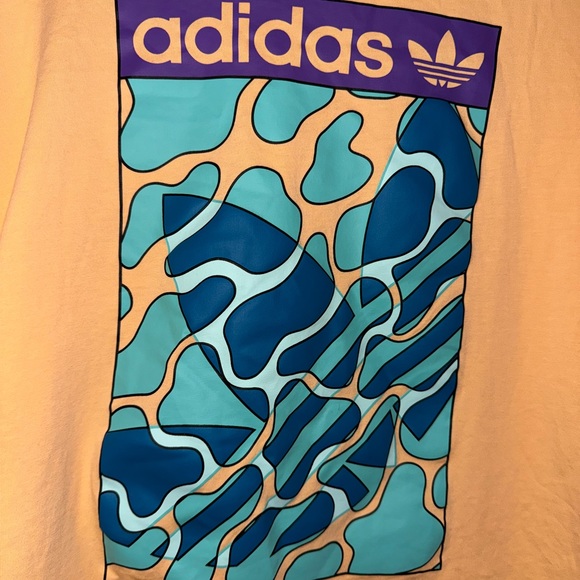 Mutlicolored Adidas Tee - Picture 2 of 4